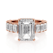 MICHAEL M Engagement Rings Meksian R904-3 Emerald