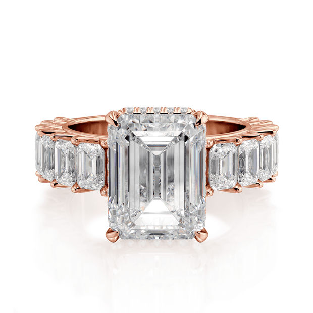 MICHAEL M Engagement Rings Meksian R904-3 Emerald