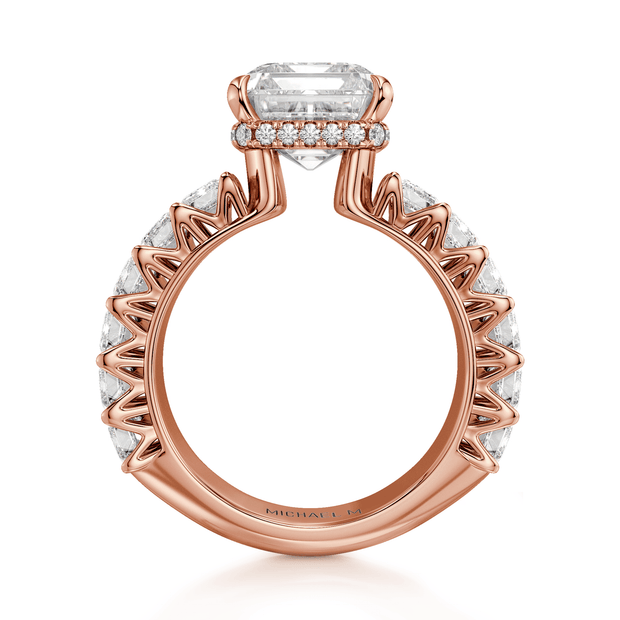 MICHAEL M Engagement Rings Meksian R904-3 Emerald