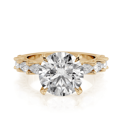 MICHAEL M Engagement Rings Meksian R905-3 Round