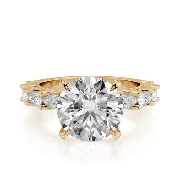 MICHAEL M Engagement Rings Meksian R905-3 Round