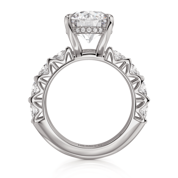 MICHAEL M Engagement Rings Meksian R905-3 Round