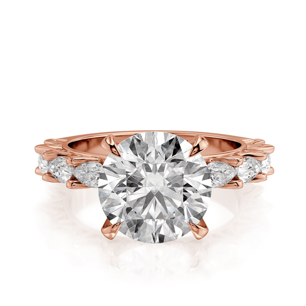 MICHAEL M Engagement Rings Meksian R905-3 Round