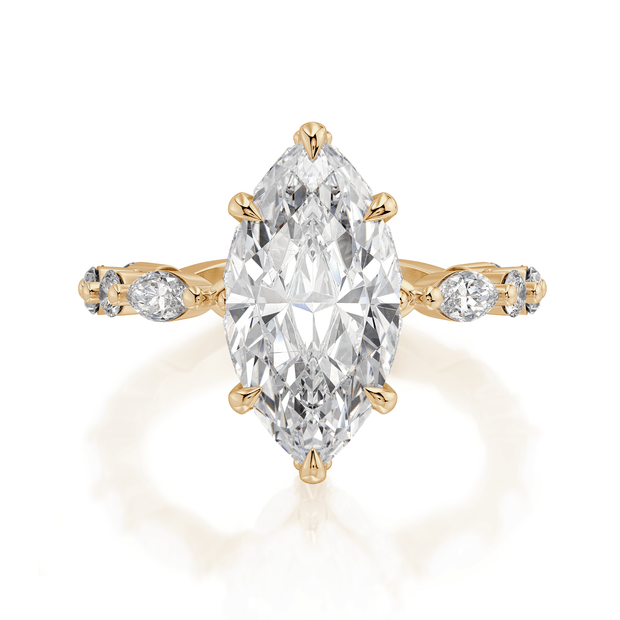 MICHAEL M Engagement Rings Monarch R831-3 Marquise