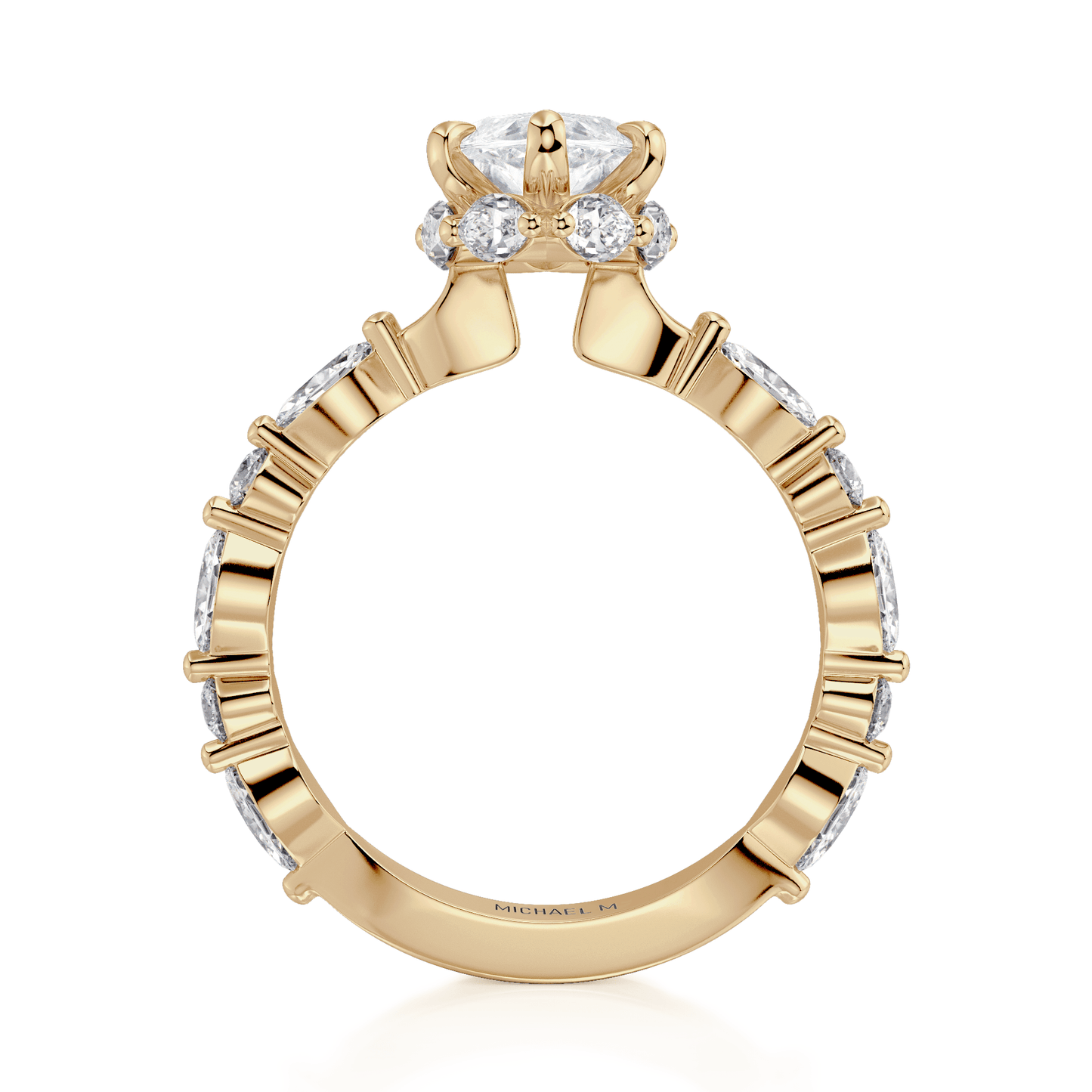 MICHAEL M Engagement Rings Monarch R831-3 Marquise