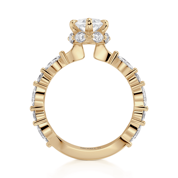 MICHAEL M Engagement Rings Monarch R831-3 Marquise