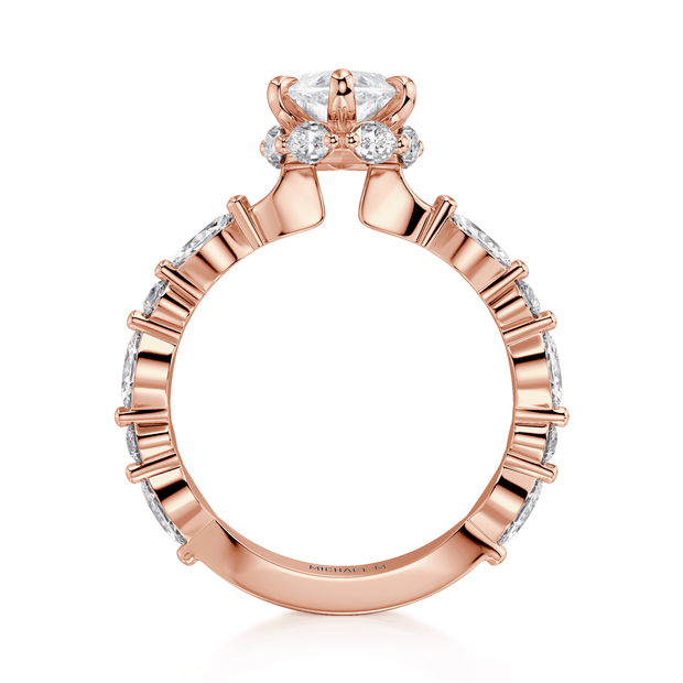 MICHAEL M Engagement Rings Monarch R831-3 Marquise