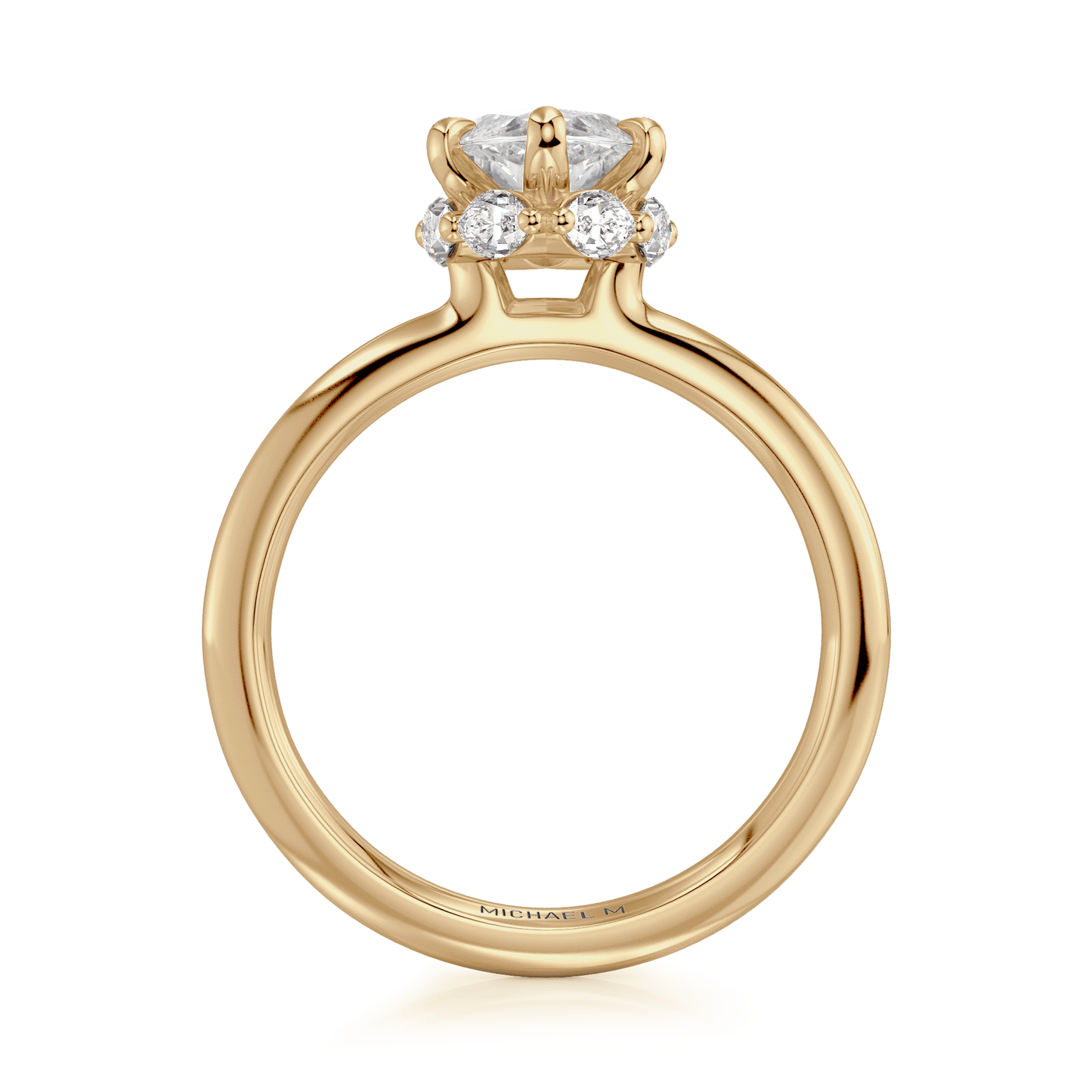 MICHAEL M Engagement Rings Monarch R832-3 Marquise