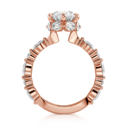 MICHAEL M Engagement Rings Monarch R833-3 Oval