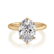 MICHAEL M Engagement Rings Monarch R834-3 Oval