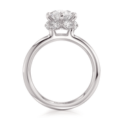 MICHAEL M Engagement Rings Monarch R834-3 Oval
