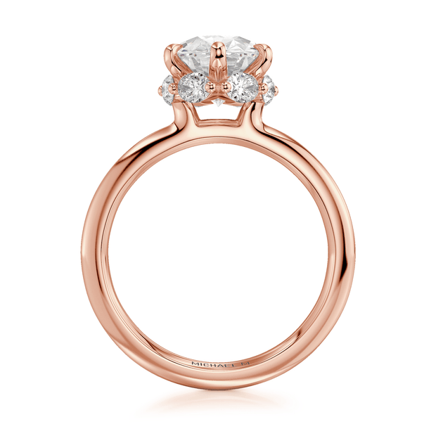 MICHAEL M Engagement Rings Monarch R834-3 Oval