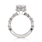 MICHAEL M Engagement Rings Monarch R837-3 Oval