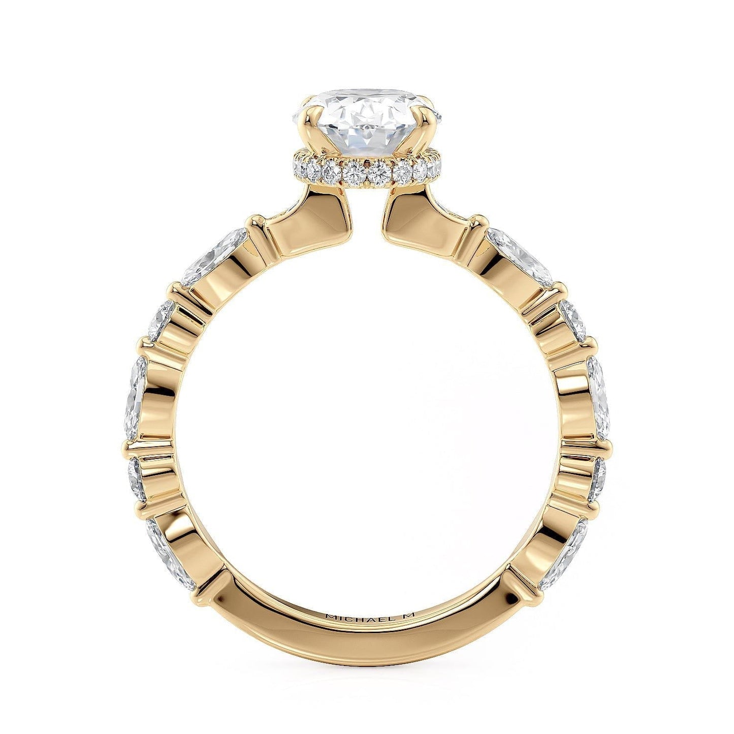 MICHAEL M Engagement Rings Montage R802-2