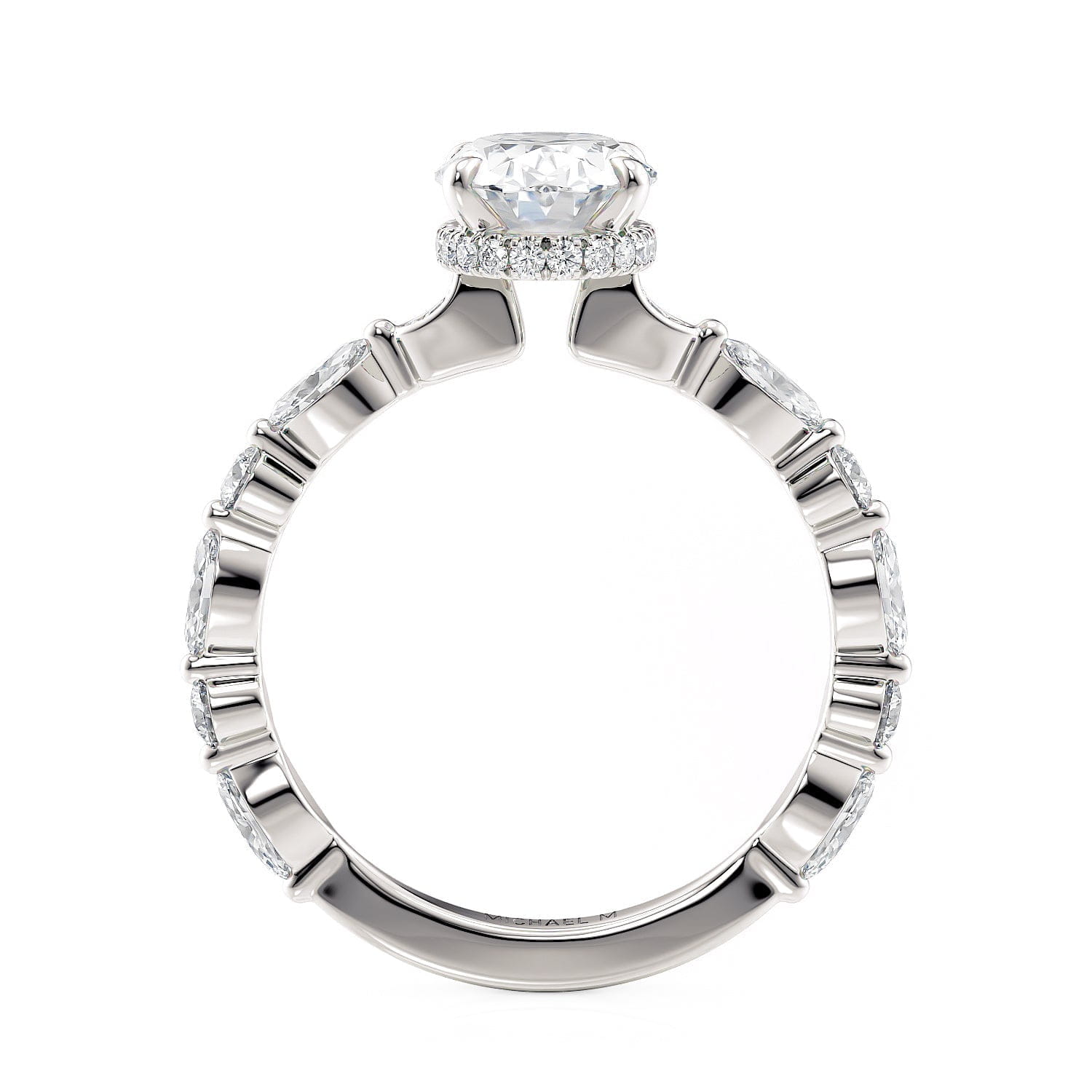 MICHAEL M Engagement Rings Montage R802-2