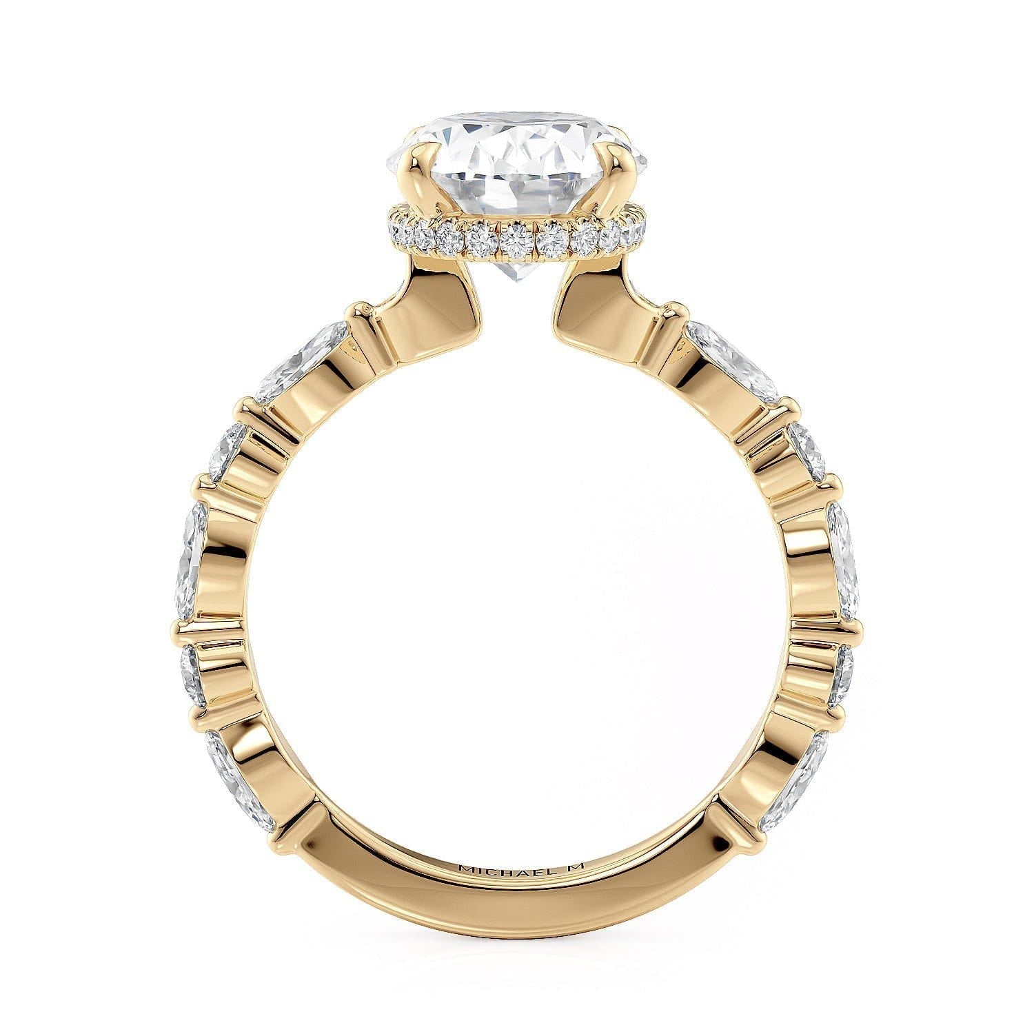 MICHAEL M Engagement Rings Montage R802-3