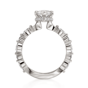 MICHAEL M Engagement Rings Montage R802-3 Marquise