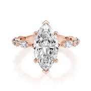 MICHAEL M Engagement Rings Montage R802-3 Marquise