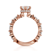 MICHAEL M Engagement Rings Montage R802-3 Marquise