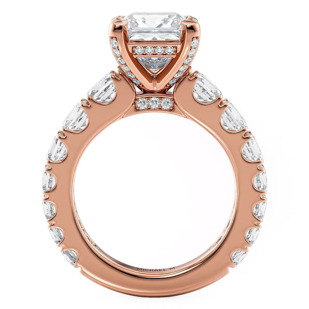MICHAEL M Engagement Rings Montage R813-3 Princess
