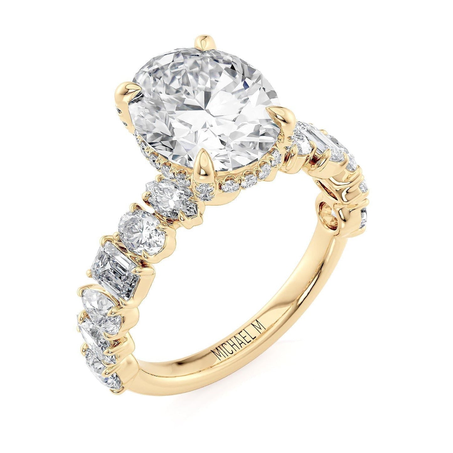MICHAEL M Engagement Rings Montage R814-3