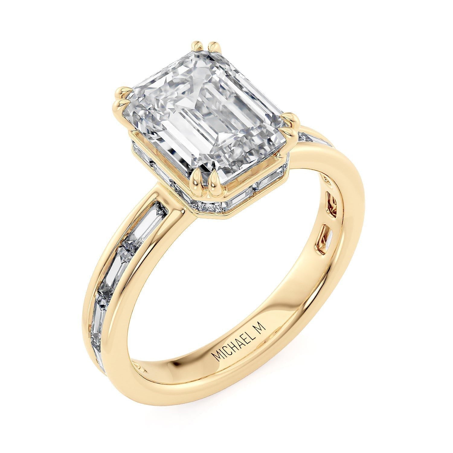MICHAEL M Engagement Rings Montage R820-3
