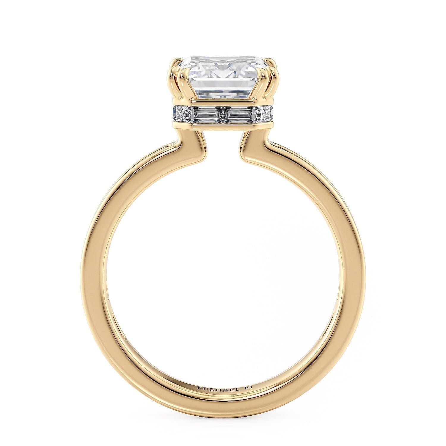 MICHAEL M Engagement Rings Montage R820-3