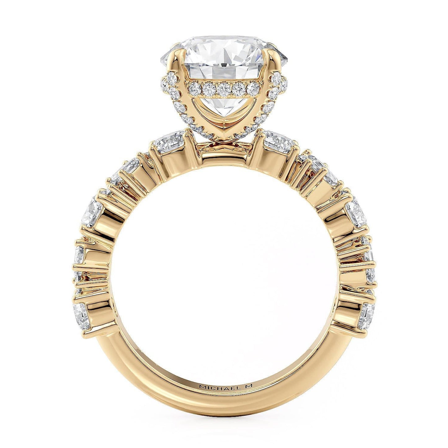 MICHAEL M Engagement Rings Montage R823-3