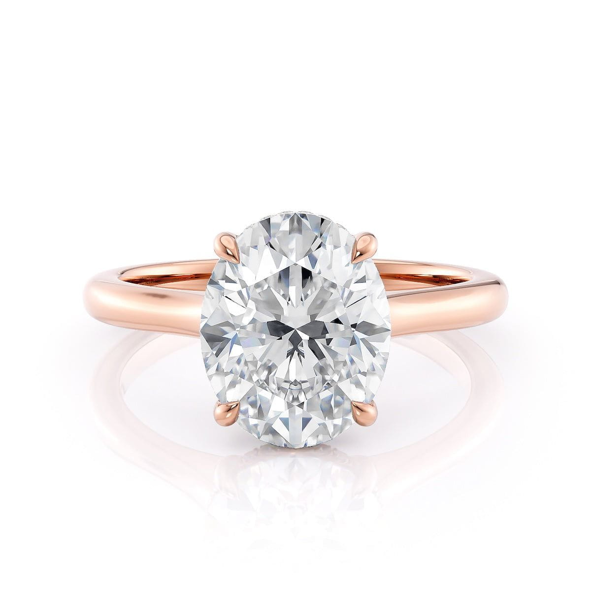 MICHAEL M Engagement Rings Montage R826-3-OV