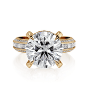 MICHAEL M Engagement Rings Montage R835-4 Round