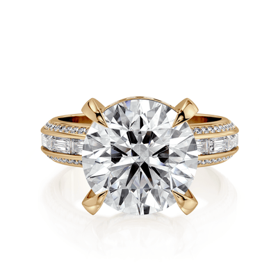 MICHAEL M Engagement Rings Montage R835-4 Round