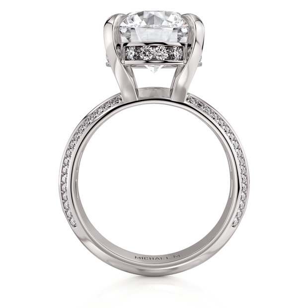 MICHAEL M Engagement Rings Montage R835-4 Round