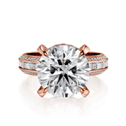 MICHAEL M Engagement Rings Montage R835-4 Round