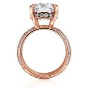 MICHAEL M Engagement Rings Montage R835-4 Round