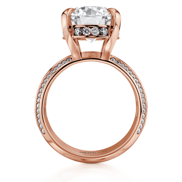 MICHAEL M Engagement Rings Montage R835-4 Round