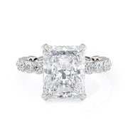 MICHAEL M Engagement Rings Platinum Crown R782-3 Radiant