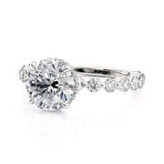 MICHAEL M Engagement Rings Platinum Crown R790-2