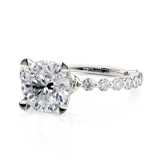 MICHAEL M Engagement Rings Platinum Crown R791-2