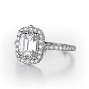 MICHAEL M Engagement Rings Platinum Defined R739-2EM R739-2EM-PT
