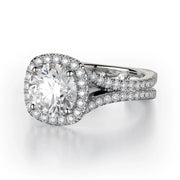 MICHAEL M Engagement Rings Platinum Europa R783-2