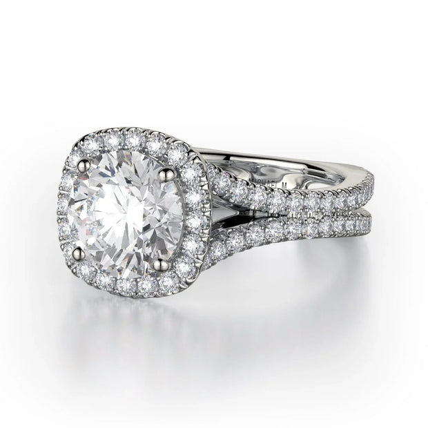 MICHAEL M Engagement Rings Platinum Europa R783-2