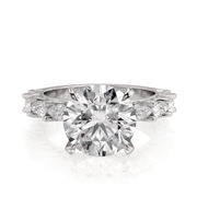 MICHAEL M Engagement Rings Platinum Meksian R905-3 Round