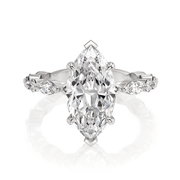 MICHAEL M Engagement Rings Platinum Montage R802-3 Marquise