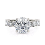 MICHAEL M Engagement Rings Platinum Montage R823-3
