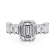 MICHAEL M Engagement Rings Platinum Montage R824-3