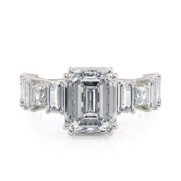 MICHAEL M Engagement Rings Platinum Montage R824-3