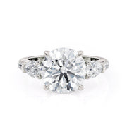 MICHAEL M Engagement Rings Platinum Trinity R758-3