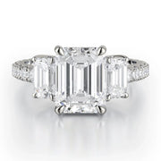 MICHAEL M Engagement Rings Platinum Trinity R767-2.5 R767-2.5P