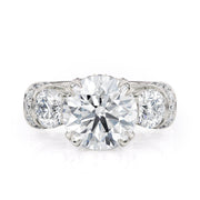 MICHAEL M Engagement Rings Platinum Trinity R770-3