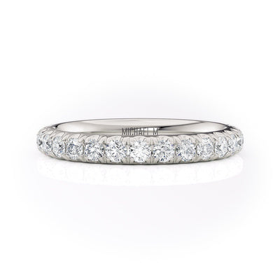 MICHAEL M Engagement Rings Platinum Wedding Band R371B5